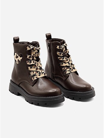 Botines estampados