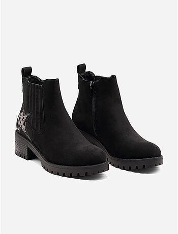 Botines estampados