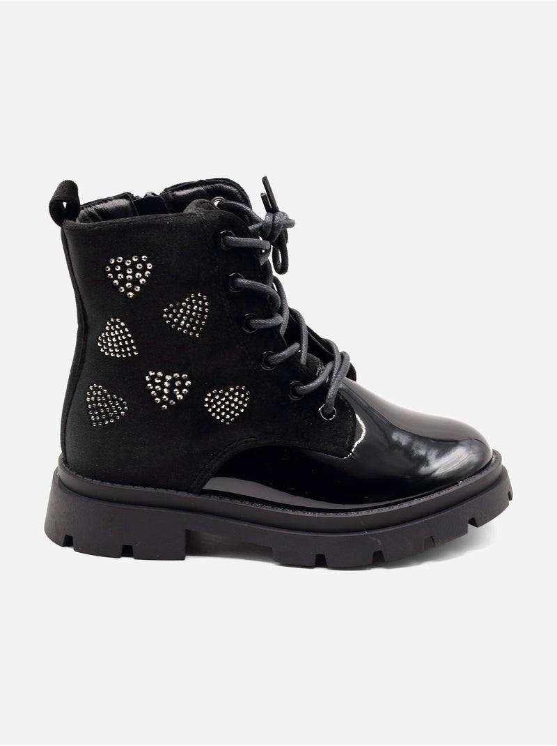 Botines estampados Negro - Kiabi