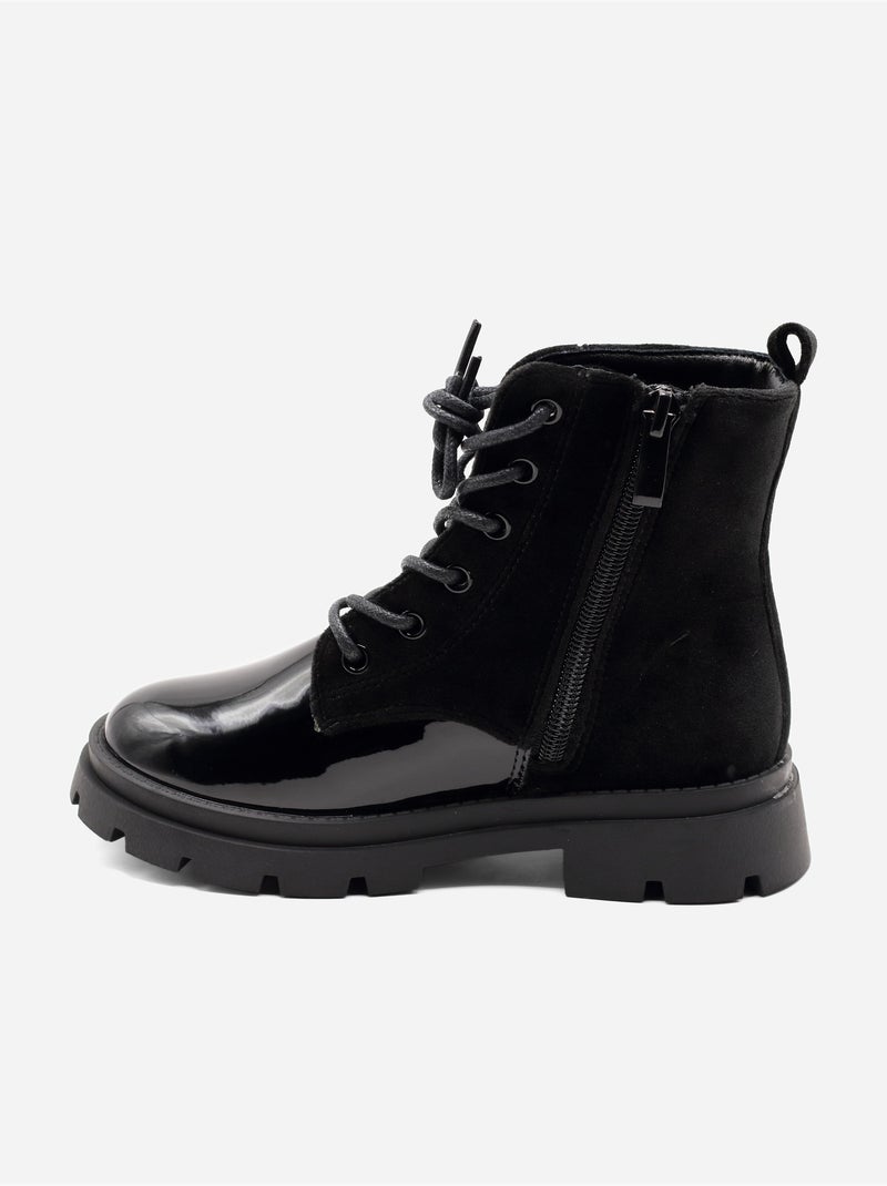 Botines estampados Negro - Kiabi