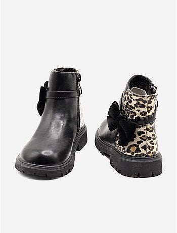 Botines estampados