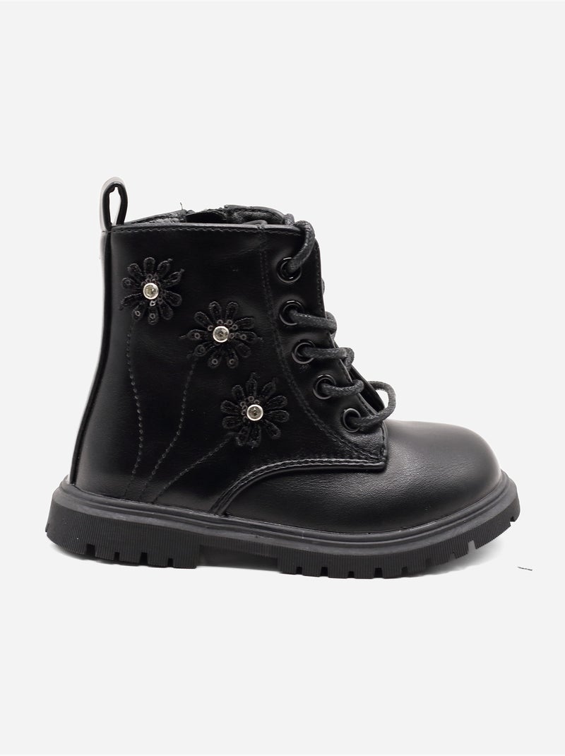 Botines estampados Negro - Kiabi