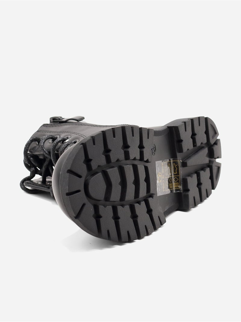 Botines estampados Negro - Kiabi