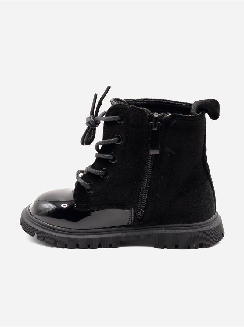 Botines estampados Negro - Kiabi