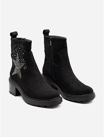 Botines estampados