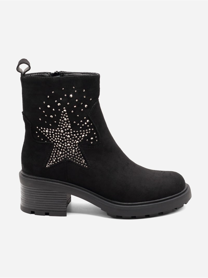 Botines estampados Negro - Kiabi