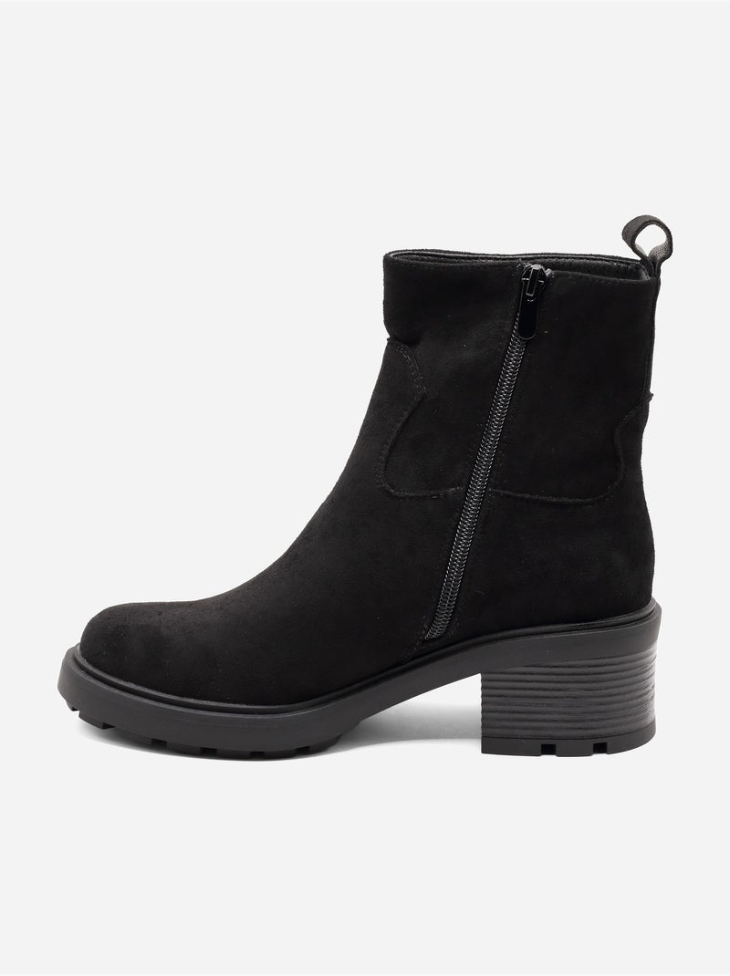 Botines estampados Negro - Kiabi