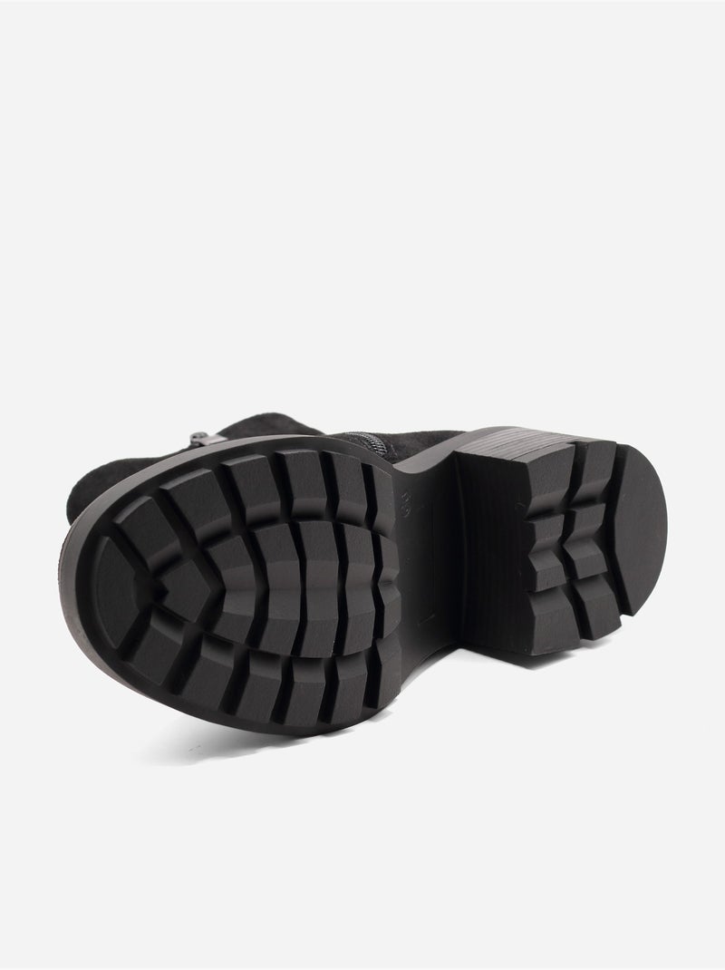 Botines estampados Negro - Kiabi