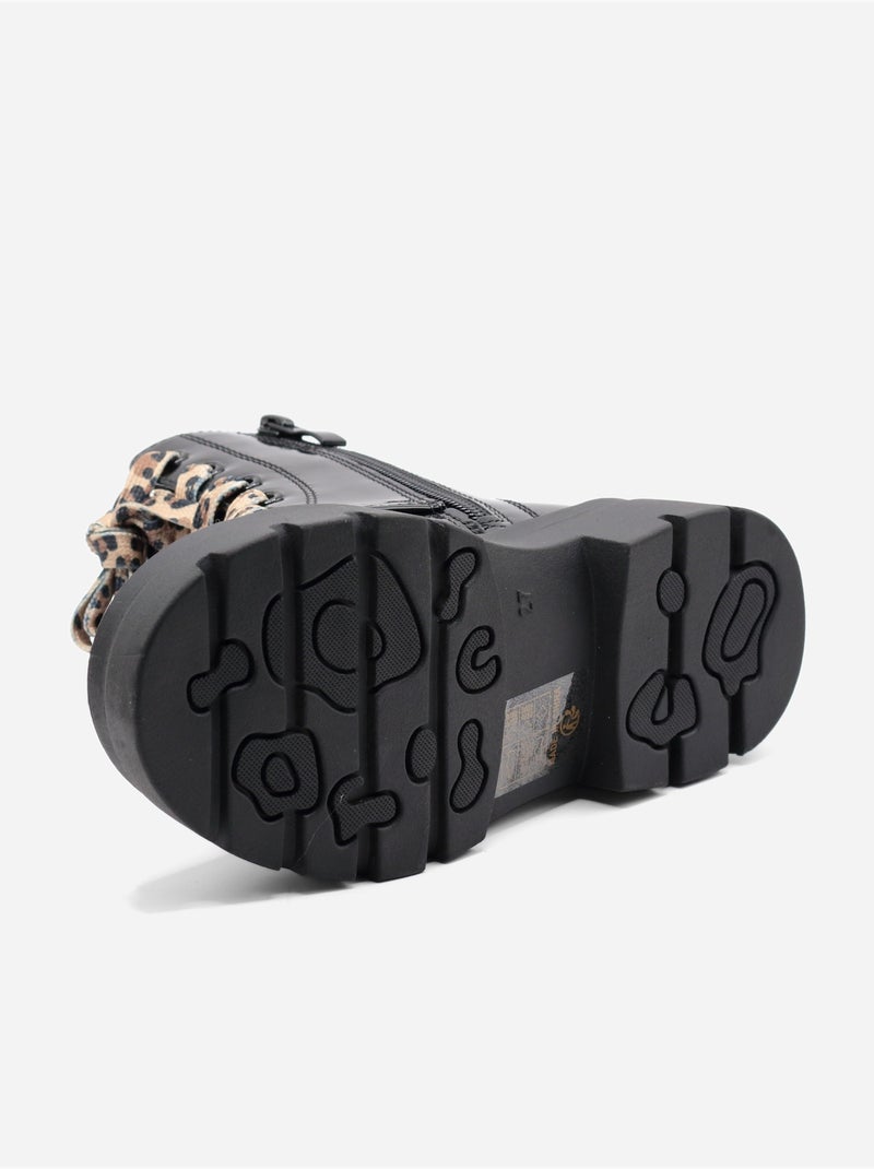 Botines estampados Negro Negro Negro - Kiabi