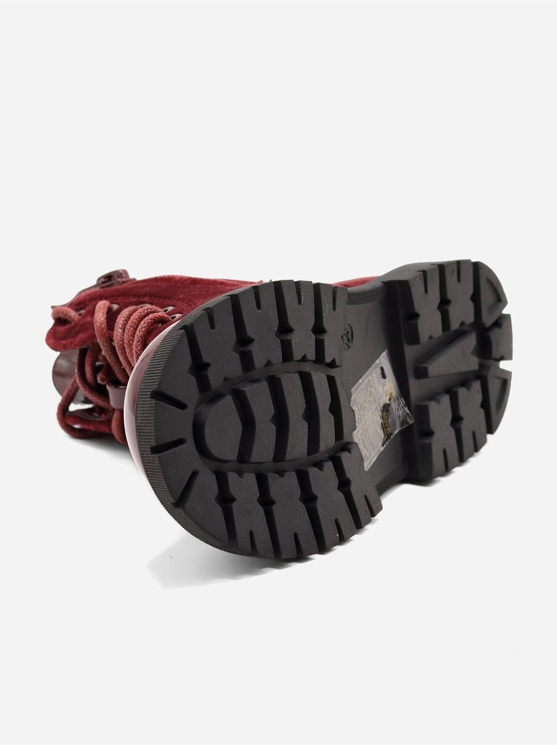 Botines estampados Rojo - Kiabi
