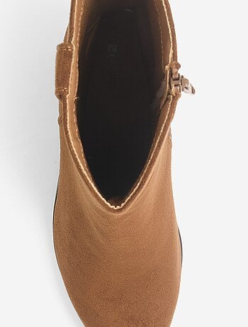 Botines estilo cowboy con tacón