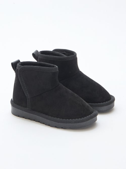 Botines estilo sueco en serraje - Kiabi