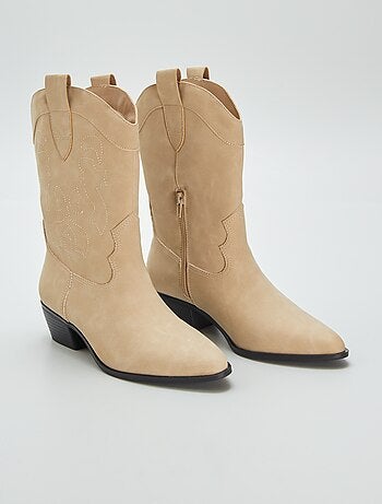 Botines estilo western