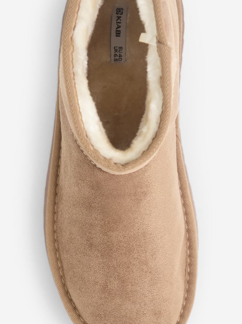 Botines forrados con suela de cuña - Kiabi