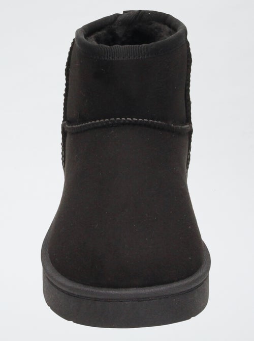 Botines forrados de antelina - Kiabi