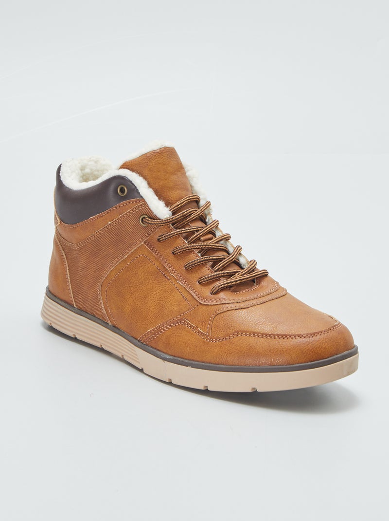 Botines forrados MARRON - Kiabi