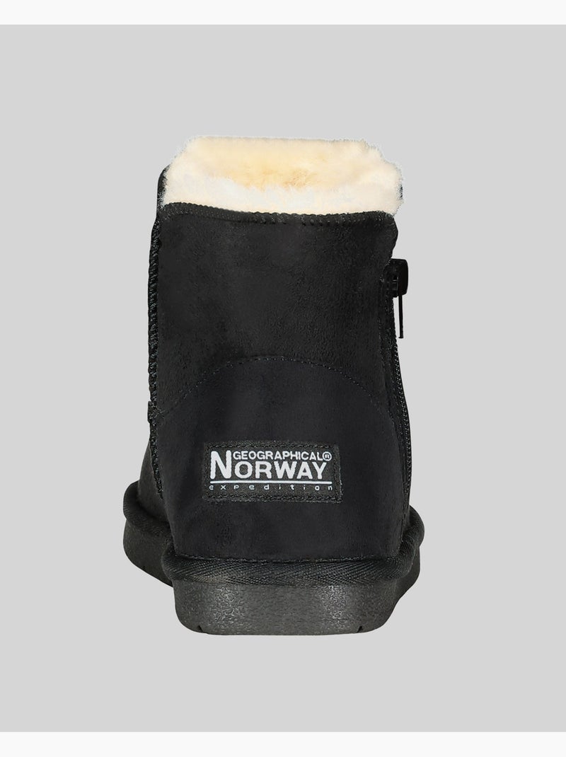 Botines forrados ozipneige – geographical norway Negro - Kiabi