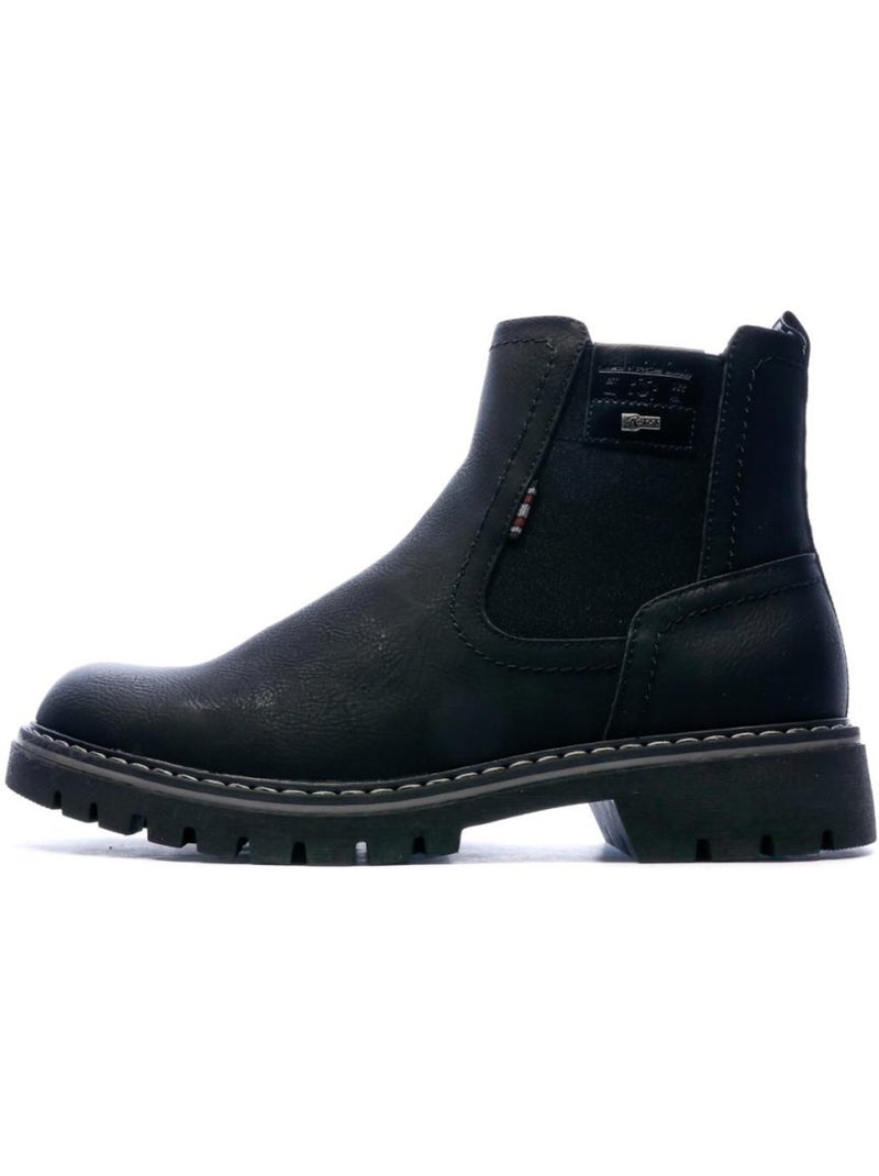 Botines hombre relife Negro - Kiabi