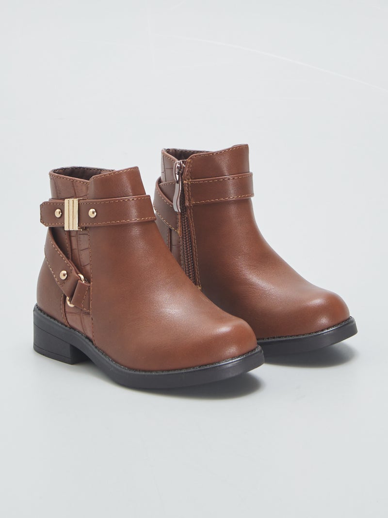 Botines MARRON - Kiabi