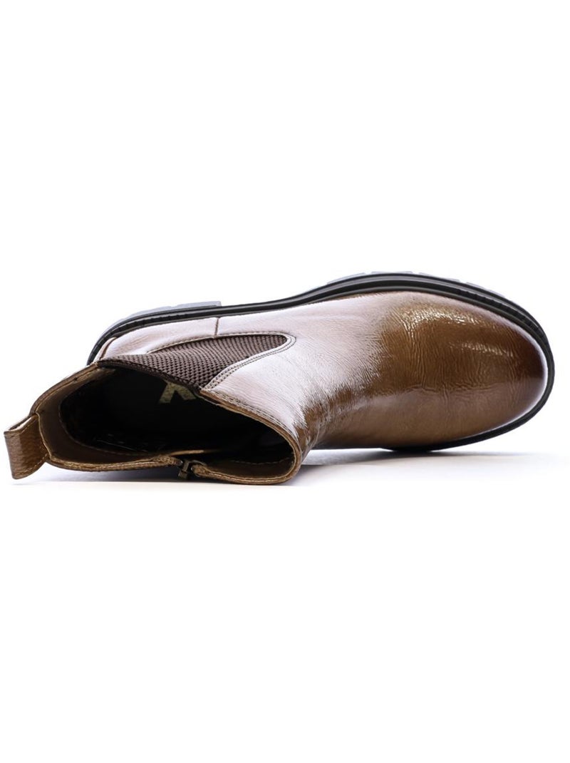 Botines para Mujer Marrón capuchino - Kiabi