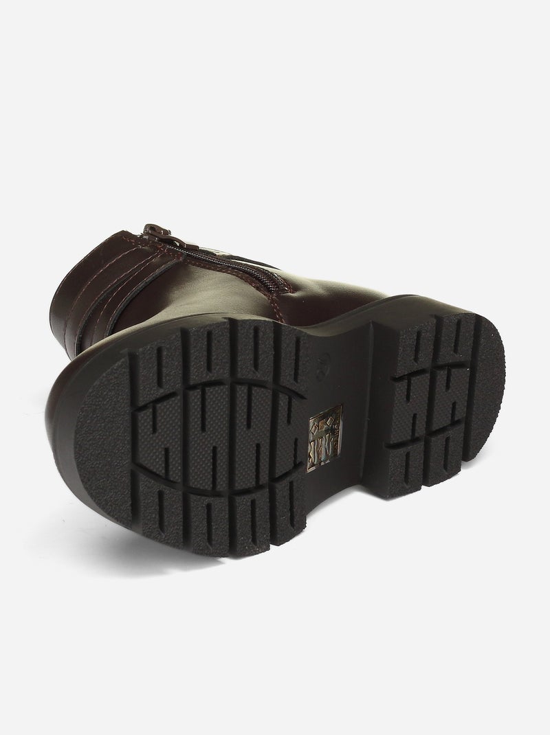 Botines para ponerse - Doremi Marrón - Kiabi