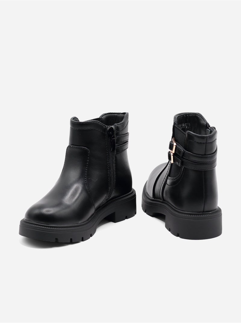 Botines para ponerse - Doremi Negro - Kiabi