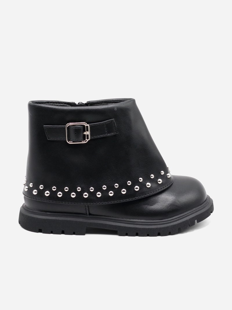 Botines para ponerse - Doremi Negro - Kiabi