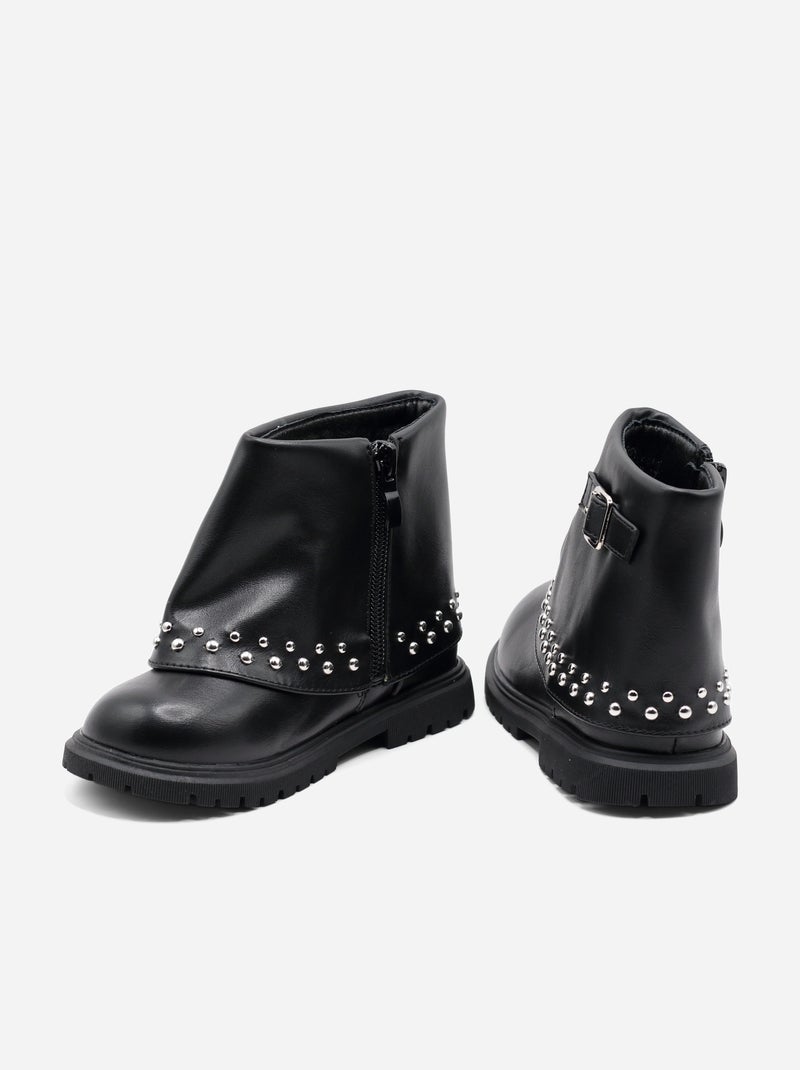 Botines para ponerse - Doremi Negro - Kiabi