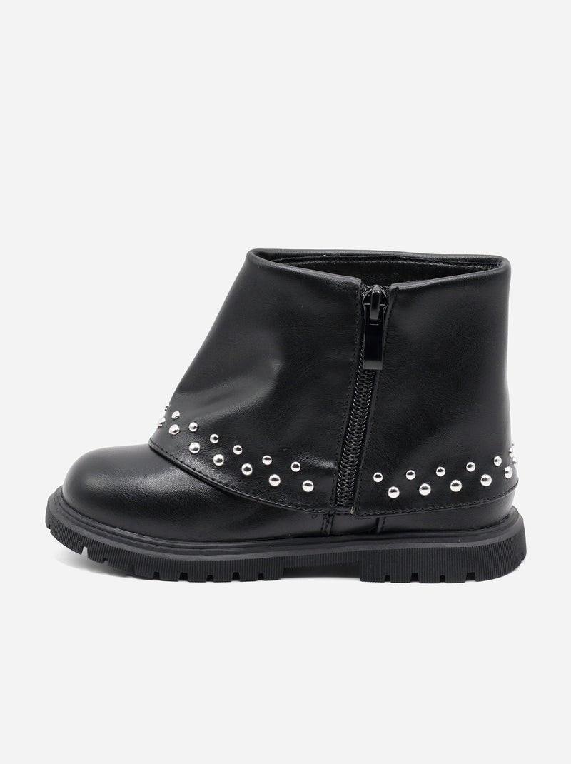 Botines para ponerse - Doremi Negro - Kiabi