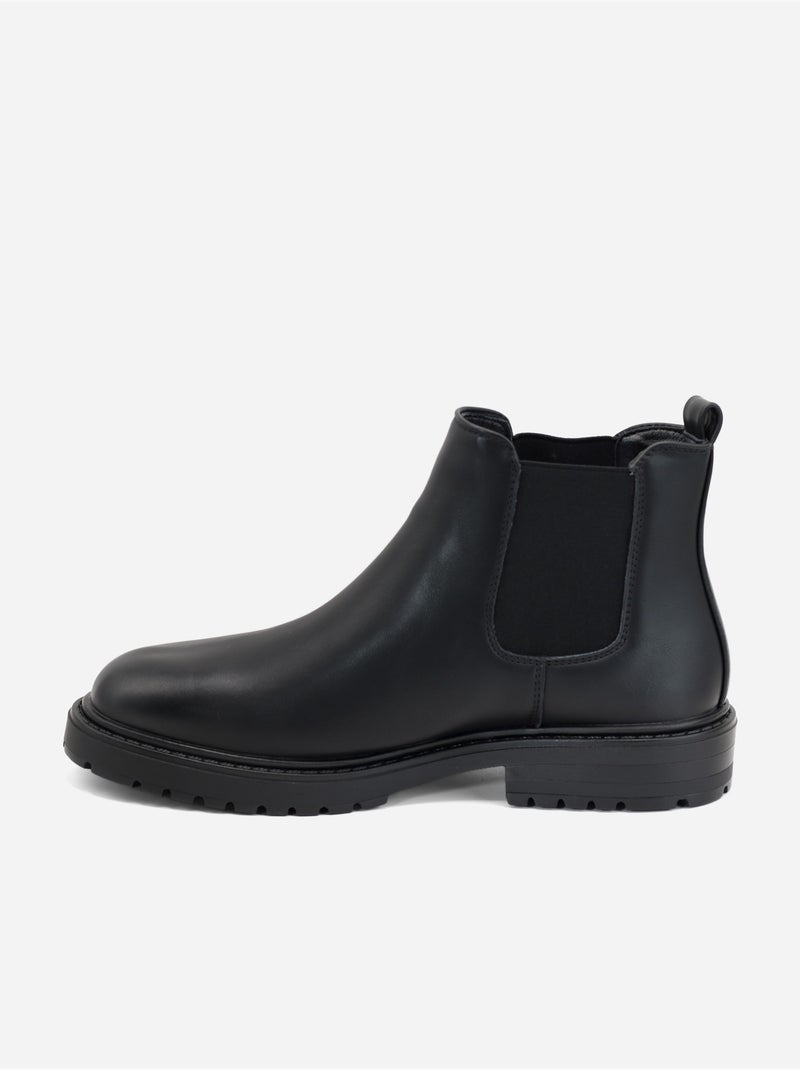 Botines sin cordones Negro - Kiabi