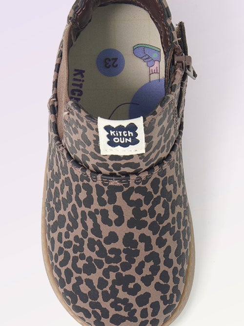 Botines sintéticos con fuelle elástico - Kiabi