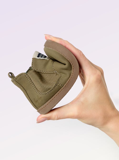 Botines sintéticos con fuelle elástico - Kiabi