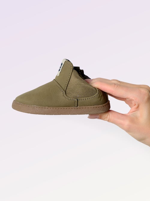 Botines sintéticos con fuelle elástico - Kiabi