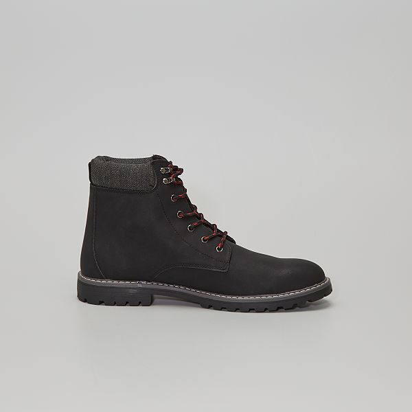 Botines tipo montaña null - negro - Kiabi - 35,00€