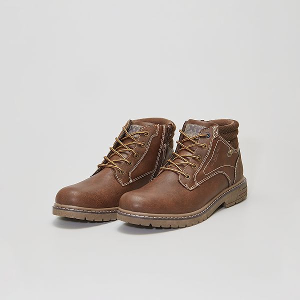 Botines tipo montañero Zapatos - camello - Kiabi - 49,00€