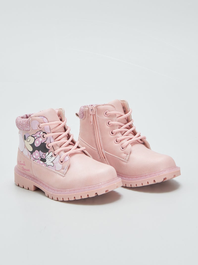 Botines tipo montañero 'Minnie' ROSA - Kiabi