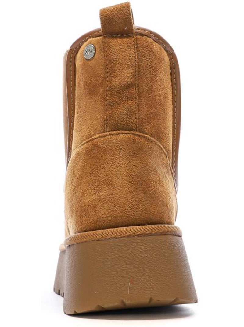 Botines Xti de Mujer Marrón capuchino - Kiabi