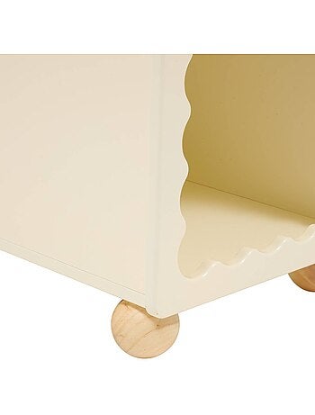 Bouli 2 estuches estantería infantil beige 31x30x64 cm