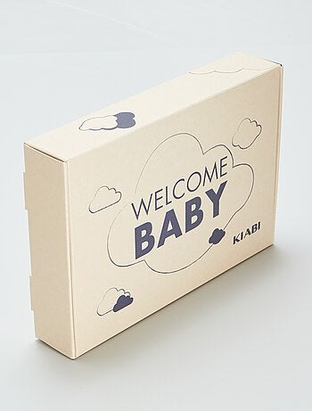 Box de nacimiento 'Welcome Baby' 5 piezas - Mixto
