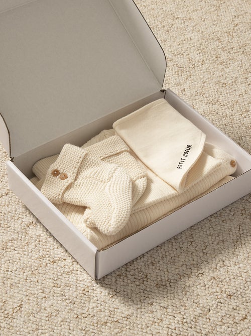 Box de nacimiento 'Welcome Baby' 5 piezas - Mixto - Kiabi