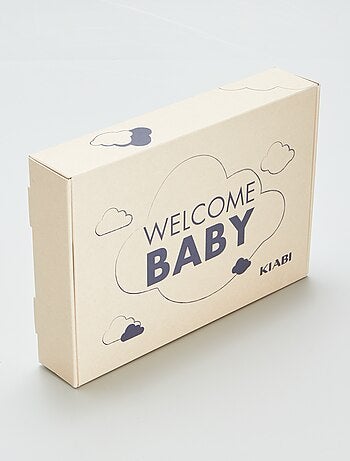 Box de nacimiento 'Welcome Baby' 5 piezas - Mixto