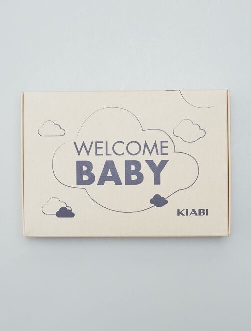 Box de nacimiento 'Welcome Baby' 5 piezas - Unisex - Kiabi