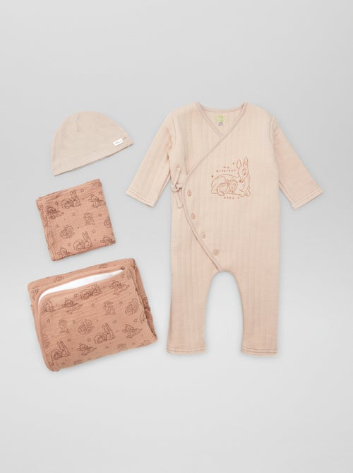 Box de nacimiento 'Welcome Baby'  'Disney' - 4 piezas - Kiabi