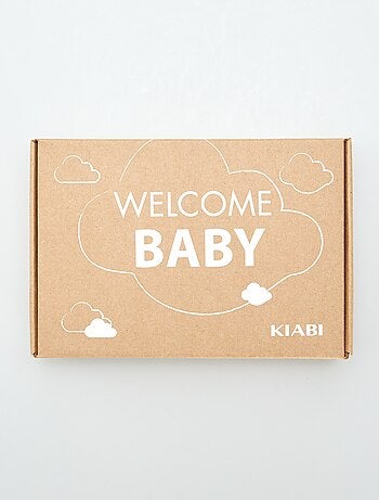 Box para recién nacido 'Welcome Baby' - 5 piezas