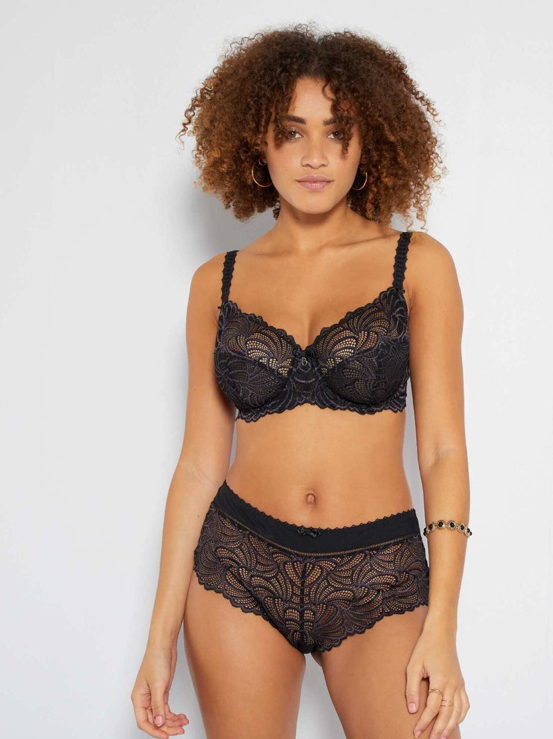 Boxer 'BestForm' negro - Kiabi