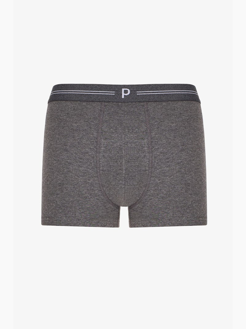 Bóxer de hombre a rayas penti Negro Azul Gris - Kiabi