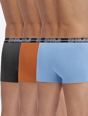 Pack de 3 bóxers hombre algodón stretch