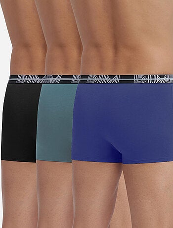 Pack de 3 bóxers hombre algodón stretch