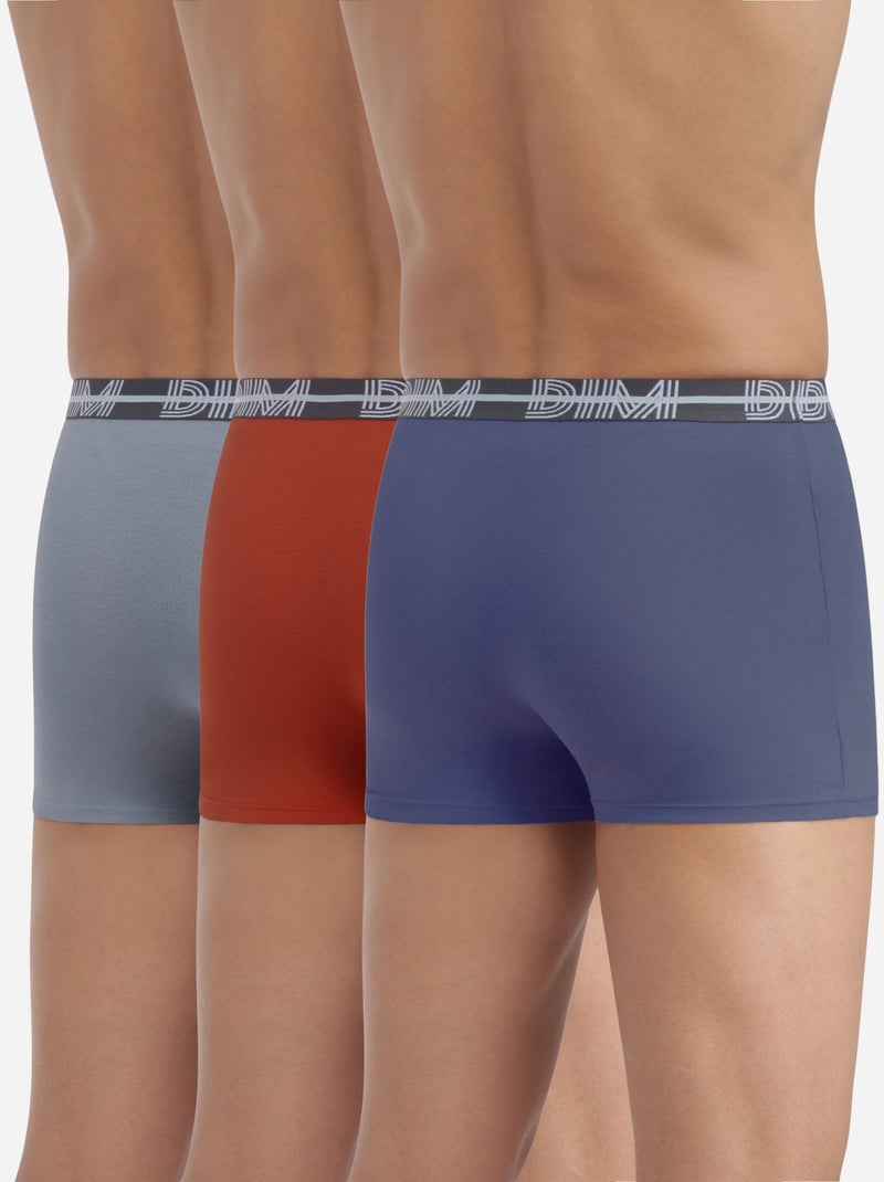 Bóxer DIM Pack de 3 Beige jaspeado - Kiabi