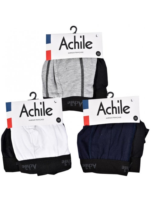 Bóxer Hombre ACHILE Ultra Confort Calidad Francesa - Pack de 6 - Kiabi